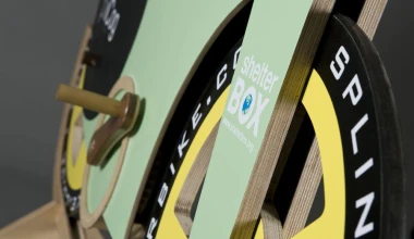 Ποδήλατο από ξύλο με στόχο το ρεκόρ ταχύτητας
