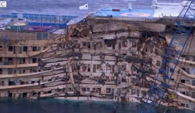 Όρθιο το Costa Concordia