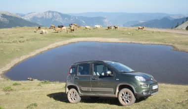 Διακοπές με Fiat Panda 4x4 1.3 MTJ