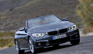 BMW Σειρά 4 Cabrio: Επίσημα