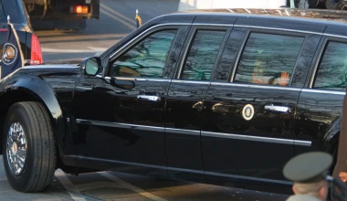 H Προεδρική Limo του Barrack Obama