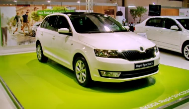 Το Rapid Spaceback στο Athens Motor Show 2013