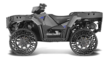 Γουρούνες Polaris με ελαστικά χωρίς αέρα (VIDEO)