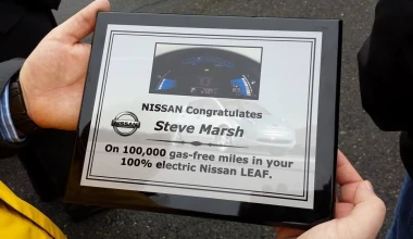160.000 km με ηλεκτρικό Nissan Leaf