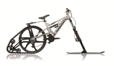 K-Trak: Το χιονοποδήλατο (VIDEO)