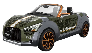 Τρεις παραλλαγές του Daihatsu Copen στο Τόκιο
