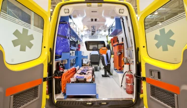 22 ασθενοφόρα Mercedes-Benz Ελλάς στην 4η Δ.Υ.ΠE. Μακεδονίας- Θράκης