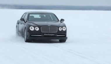 Bentley on ice 