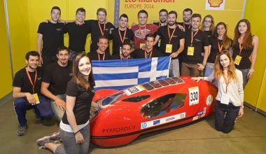 Διάκριση για τις ομάδες μας στο Shell Eco Marathon
