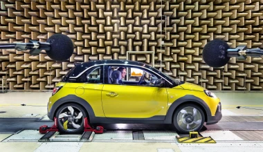 Δοκιμές ήχου στο Opel Adam Rocks
