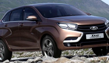 Νέα Lada Vesta και XRAY στο Σαλόνι της Μόσχας