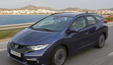 ΔΟΚΙΜΗ: Honda Civic Tourer 1.6 i-DTEC 120 PS