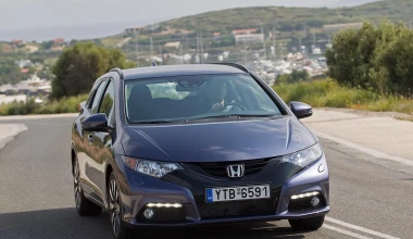 ΔΟΚΙΜΗ: Honda Civic Tourer 1.6 i-DTEC 120 PS