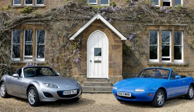 Οι 3 γενιές του Mazda MX-5