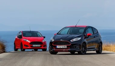 Ford Fiesta RED & BLACK με 140 ίππους