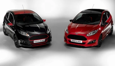Ford Fiesta RED & BLACK με 140 ίππους