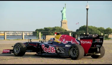 Video: Red Bull F1 στους δρόμους της Νέας Υόρκης
