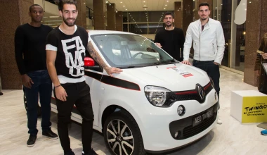 Ο Ολυμπιακός “βολτάρει” με Renault Twingo