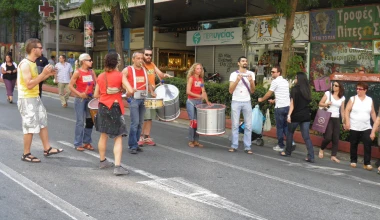 Πανεπιστημίου: κλειστή στα ΙΧ, ανοιχτή στον κόσμο