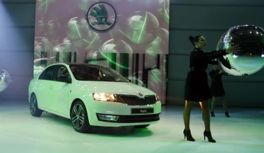 Skoda Rapid: Επίσημη πρώτη εμφάνιση σε Σαλόνι Αυτοκινήτου