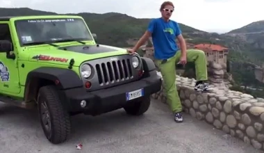 Video: Από το Μπέργκαμο στην Κάλυμνο με Wrangler