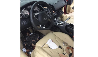 Απατημένη γυναίκα καταστρέφει το R8 του άντρα της