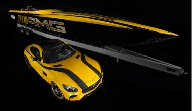 Ταχύπλοο σκάφος εμπνευσμένο από τη Mercedes-AMG GT S