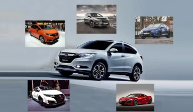 6 νέα μοντέλα της Honda 