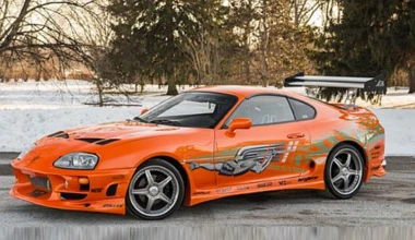 Σε πλειστηριασμό η Toyota Supra του Paul Walker