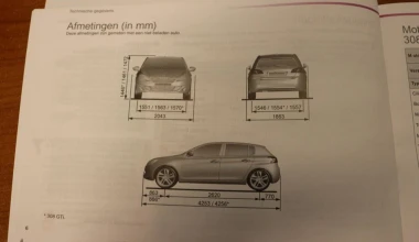 Τεχνικά από το νέο Peugeot 308 GTi