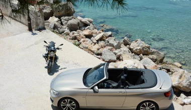 BMW 220i Cabrio vs BMW R nineT