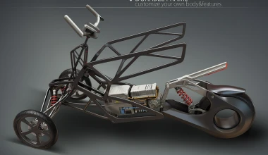 Τρίκυκλη ηλεκτρική «Τουλίπα»