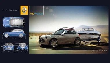Το Renault ReFour αναβιώνει το θρυλικό 4L