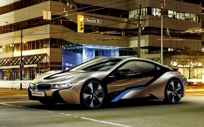 Green Car BMW i8