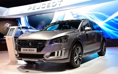 Peugeot 508 facelift & RXH @ Paris