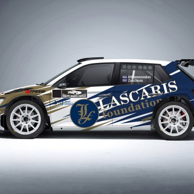 Οι Αθανασούλας - Ζακχαίος στο Rally Monte Carlo