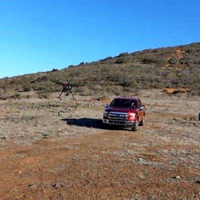 Επικοινωνία αυτοκινήτου με Drone από τη Ford