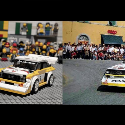 Μοναδικές στιγμές των ράλλυ, με Lego!