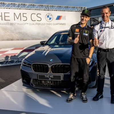 Ο πρωταθλητής του MotoGP Fabio Quartararo κέρδισε μια BMW M5 CS - Δείτε πώς