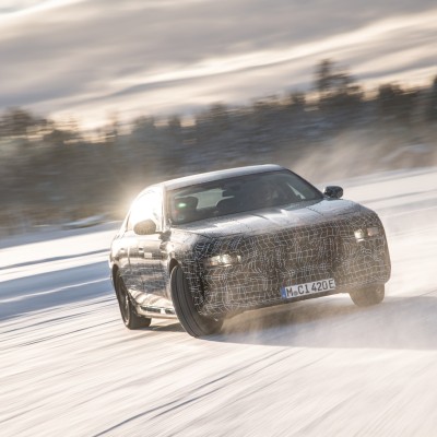 Η BMW i7 σε δοκιμές δυναμικής οδήγησης στον Αρκτικό Κύκλο