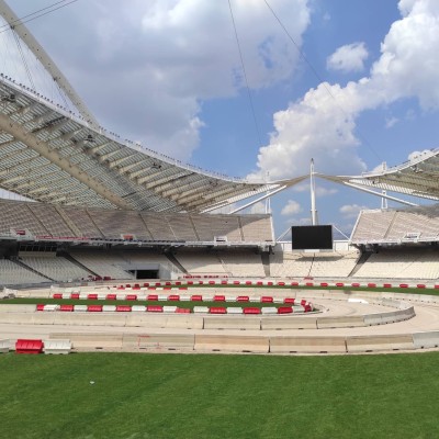 Ράλλυ Ακρόπολις: Μπήκαμε στο ΟΑΚΑ - Δες πώς φτιάχνεται η υπερειδική