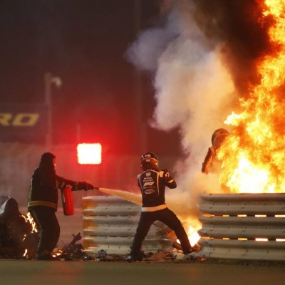 Έτσι είναι σήμερα το μονοθέσιο από το σοκαριστικό ατύχημα του Grosjean [video]