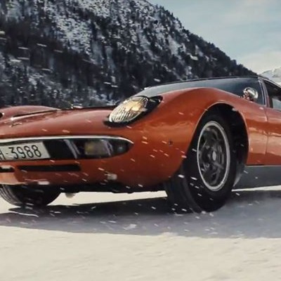Θα πήγαινες τη Lamborghini Miura στα χιόνια; (video)