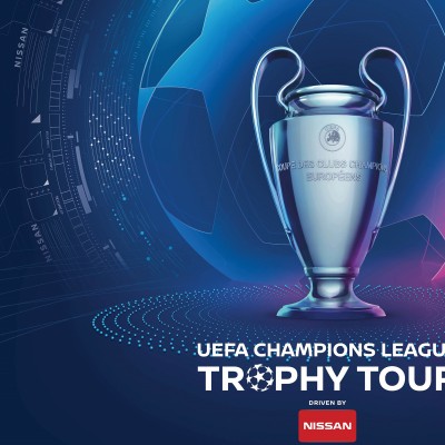 Η Nissan ταξιδεύει το τρόπαιο του Champions League στην Ευρώπη