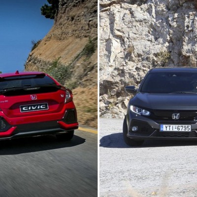 ΔΟΚΙΜΗ: Honda Civic 1.0 βενζίνης και 1.6 diesel