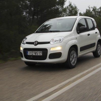 To Fiat Panda CNG χωρίς τέλη κυκλοφορίας
