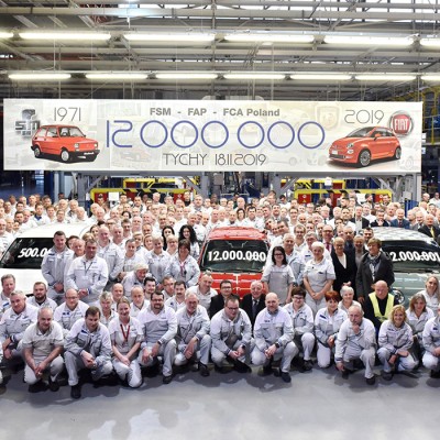 12 εκατ. οχήματα από το εργοστάσιο της Fiat στην Πολωνία