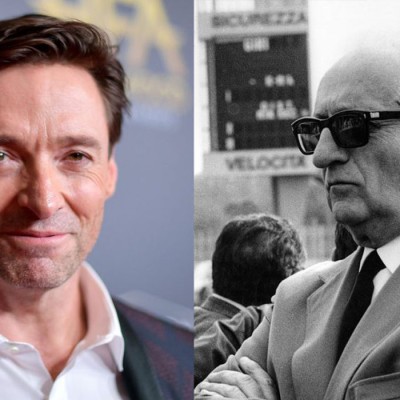 O Hugh Jackman στο ρόλο του Enzo Ferrari!