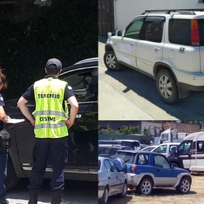 Στη φάκα των ελεγκτών αυτοκίνητα με ξένες πινακίδες