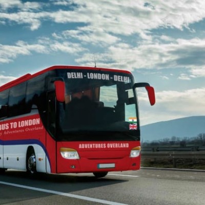 Τώρα μπορείς να κάνεις το ταξίδι από το Δελχί στο Λονδίνο με ένα λεωφορείο!